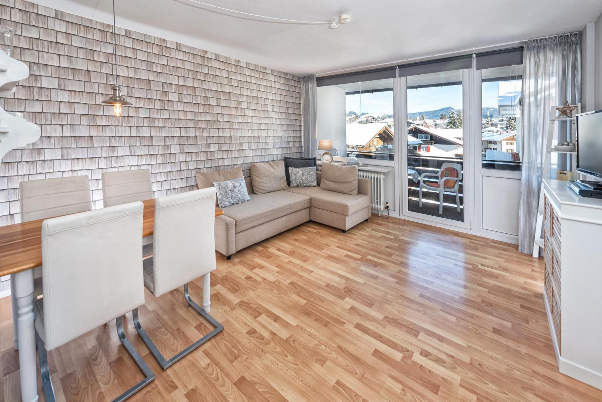 Apartament Alpengloeckchen Zentral Fuer 6 Oberstaufen Zewnętrze zdjęcie